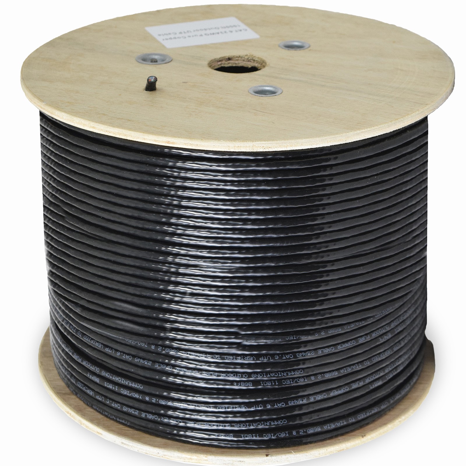 VIVO 500ft Cat6 Pure Copper LAN Cable Wire Waterproof Outdoor Burial
