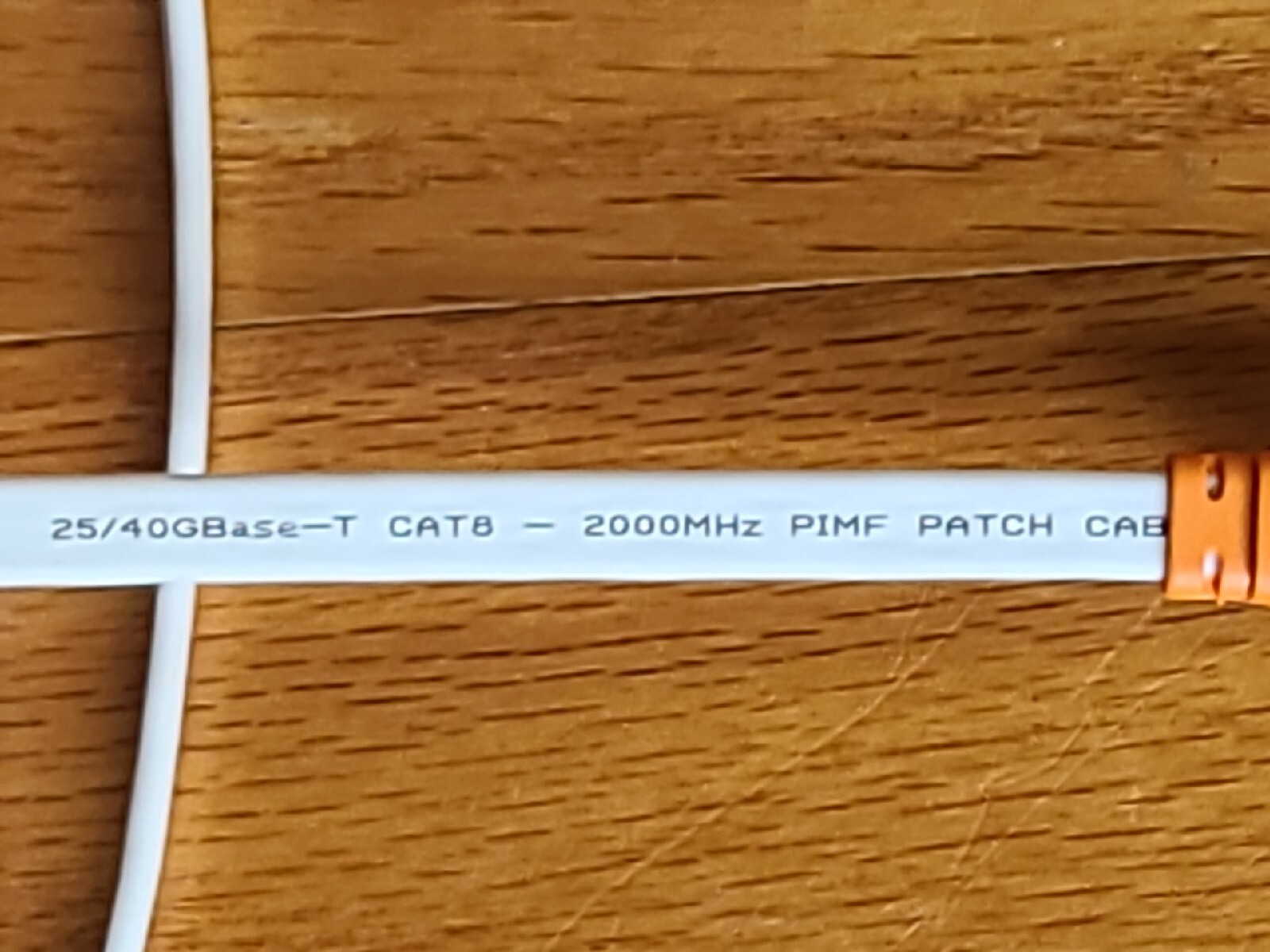 25/40 Gbase-T cat8- 2000MHz Pimf Patch Cable PVC – 50 Feet