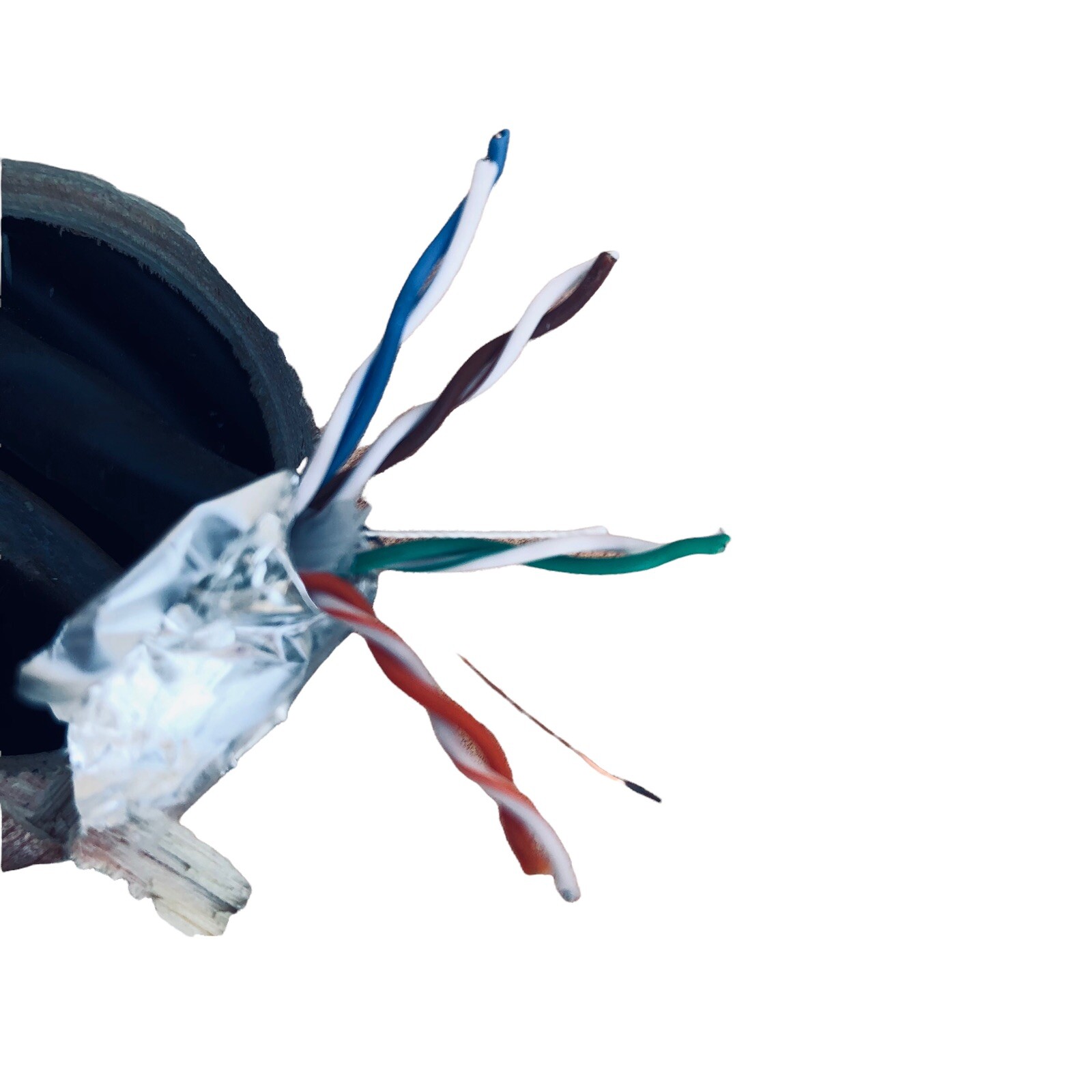 NEW 1000FT SatMaximum 906832 (WSM) FTP Outdoor Direct Burial CAT 6 Ether Cable