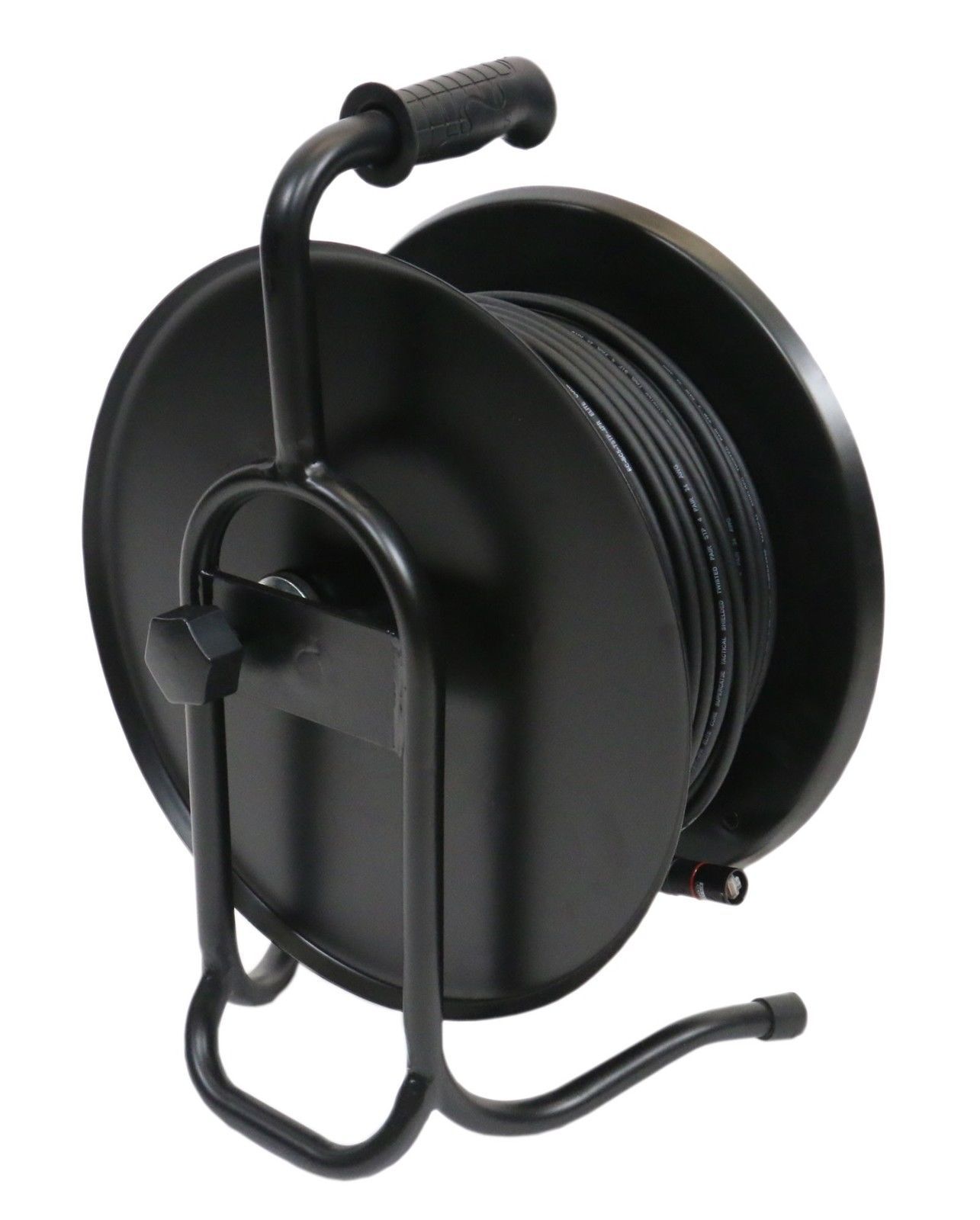 150 ft SUPERCAT5E Tactical Shielded Ethercon Reel Snake – Locking RJ45