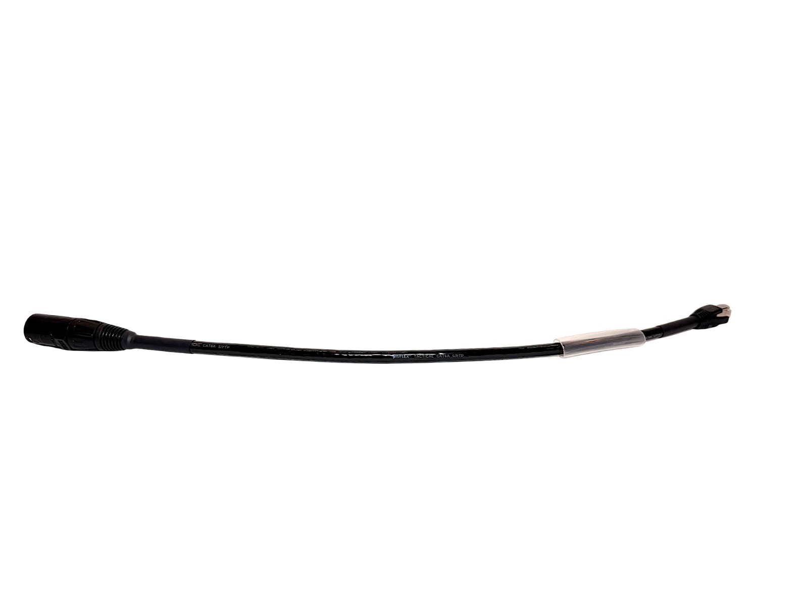 TRUFLEX CAT6A Tactical EtherCON RJ45 Jumper Cable – Shielded S/FTP