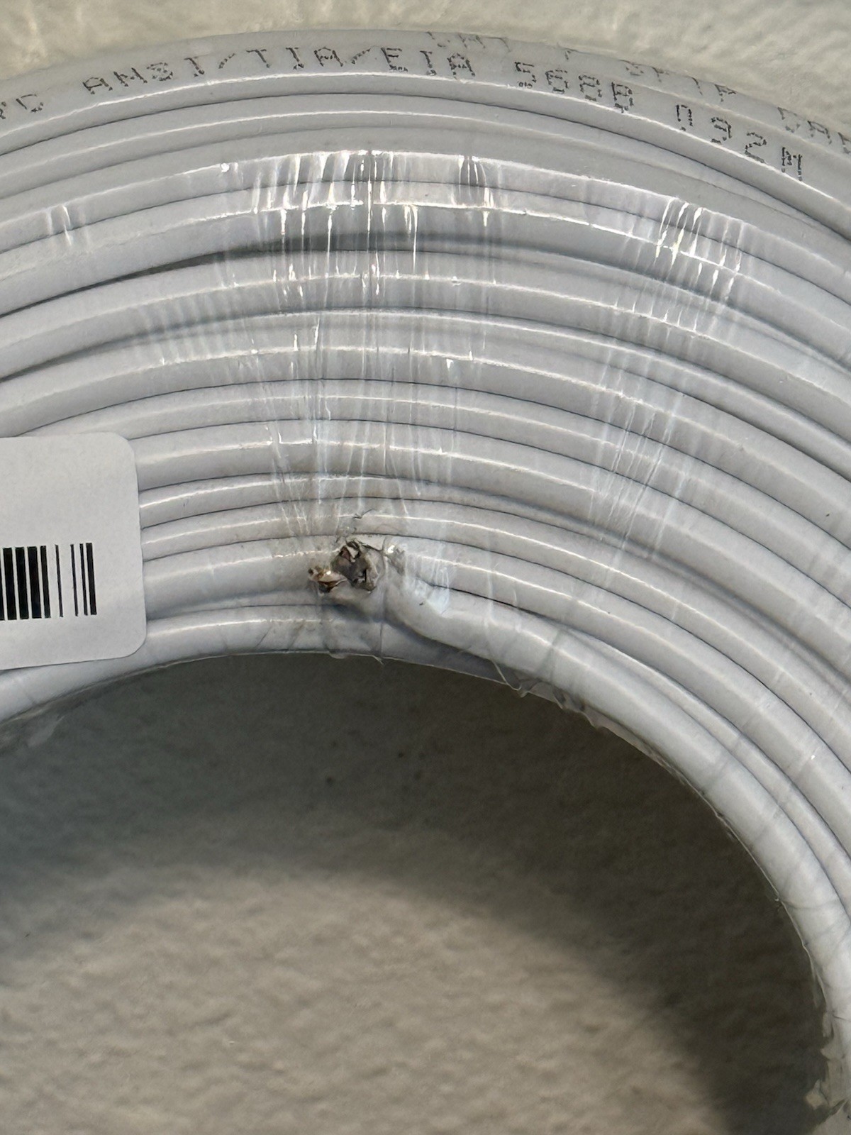 Cat 7 Ethernet Cable Bulk 328ft/100m (20 RJ45), Outdoor&Indoor