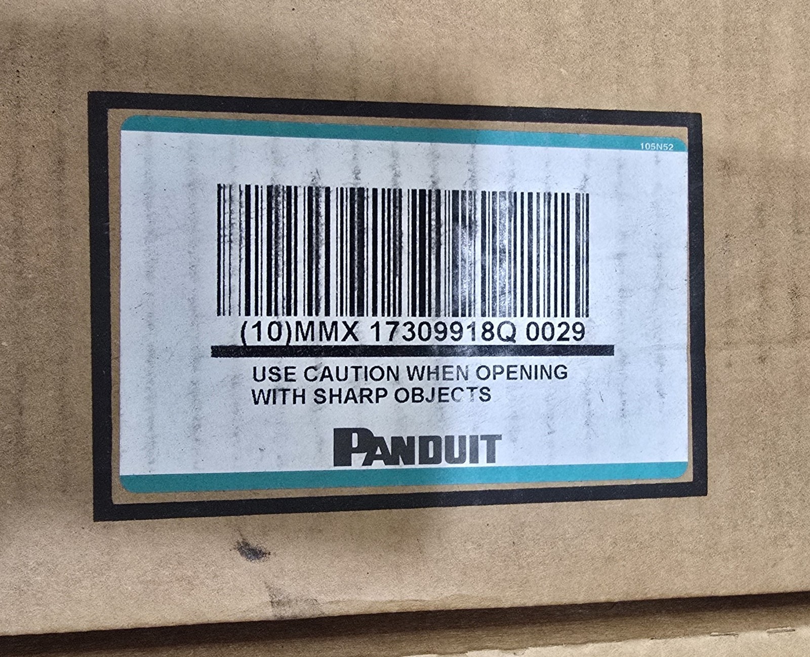 Panduit QuickNet Cat6A Copper Patch Cord 65 ft. MFR #: QZPBCCB0001F065 Cat 6A