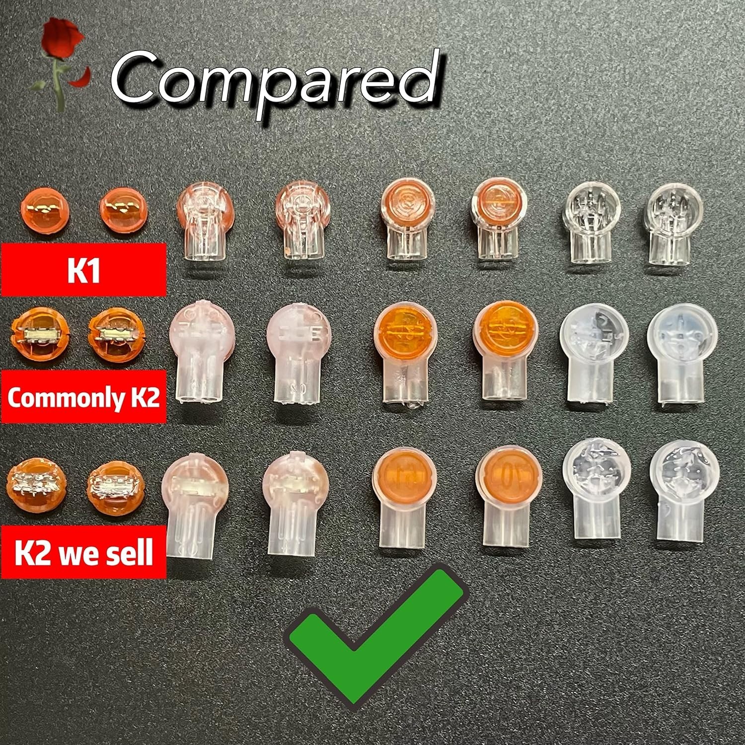 50PCS Gel-Filled IDC Connectors – Moisture-Proof, Fast Splice for CAT5/6/7