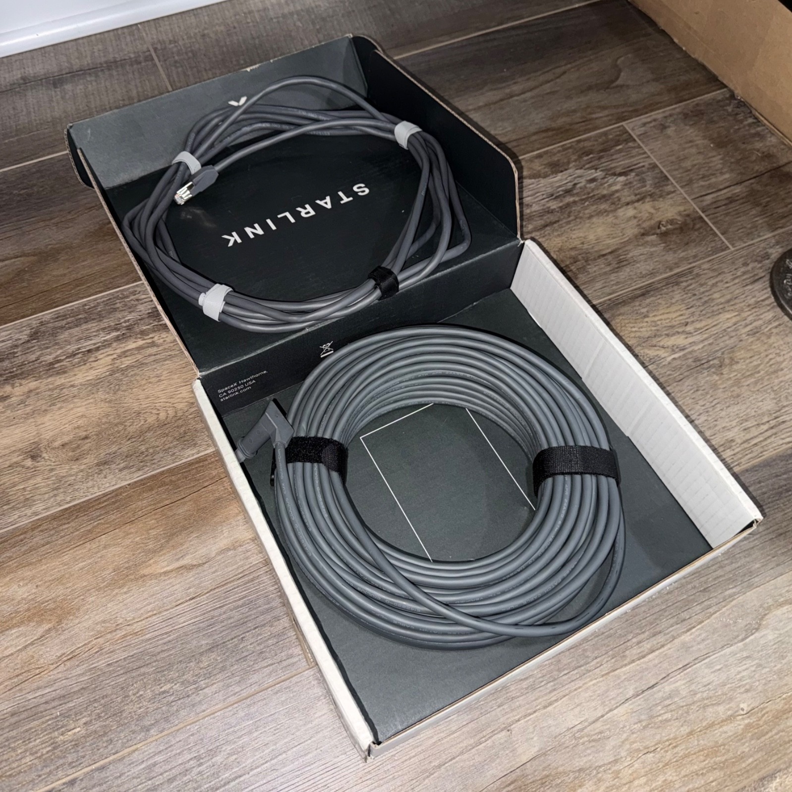 45 Meter Starlink replacement cable + additional starling cable to Ethernet