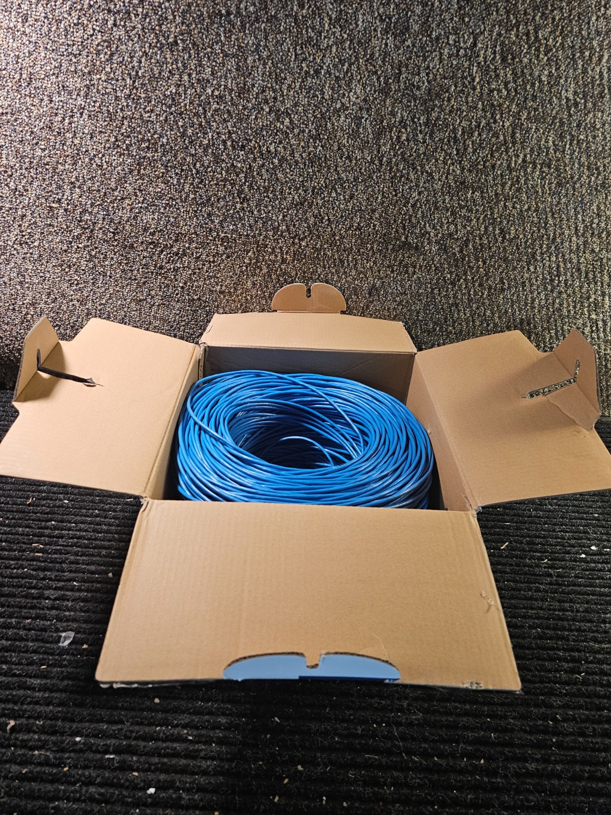 Communication Cable C5CU1000CMR 1000′ UTP Cat5e Copper 350Mhz ETL Riser Rated