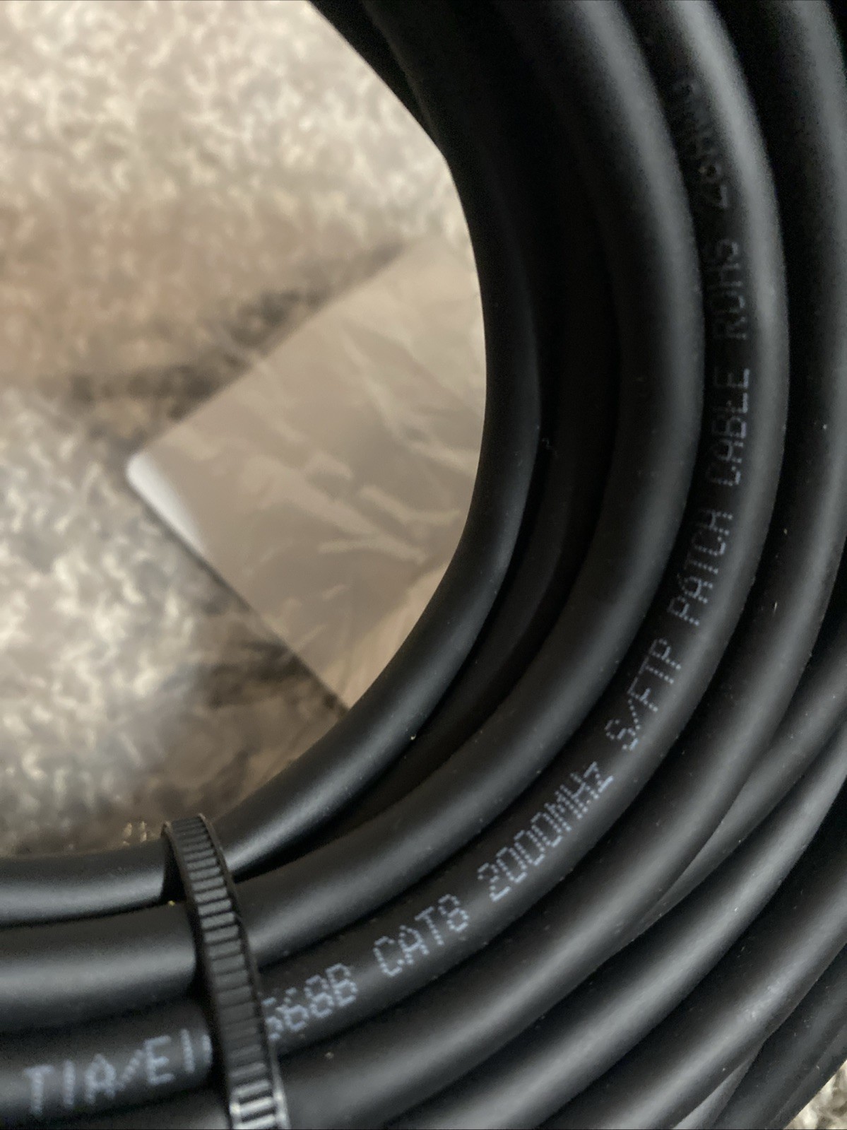 Cat 8 Ethernet 40Gbps 2000Mhz Cable 50 ft Shielded, Indoor&Outdoor, AWG26