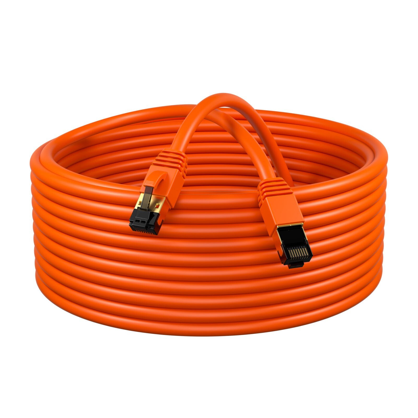 CAT8 Gold Plated Shielded Ethernet Patch Cable Network High Speed S/FTP LAN Lot