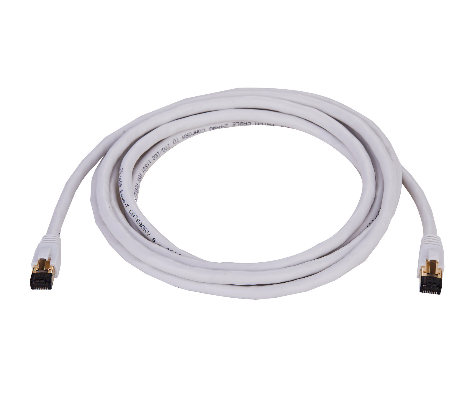 CAT8 Ethernet Cable Super Speed 40Gbps LAN Wire White 0.5FT- 75FT Multipack LOT