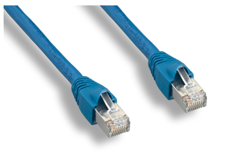 Cat6A Patch Cable Shielded STP 14ft 15ft 20ft 25ft 50ft 75ft Lot of 1, 5, 10