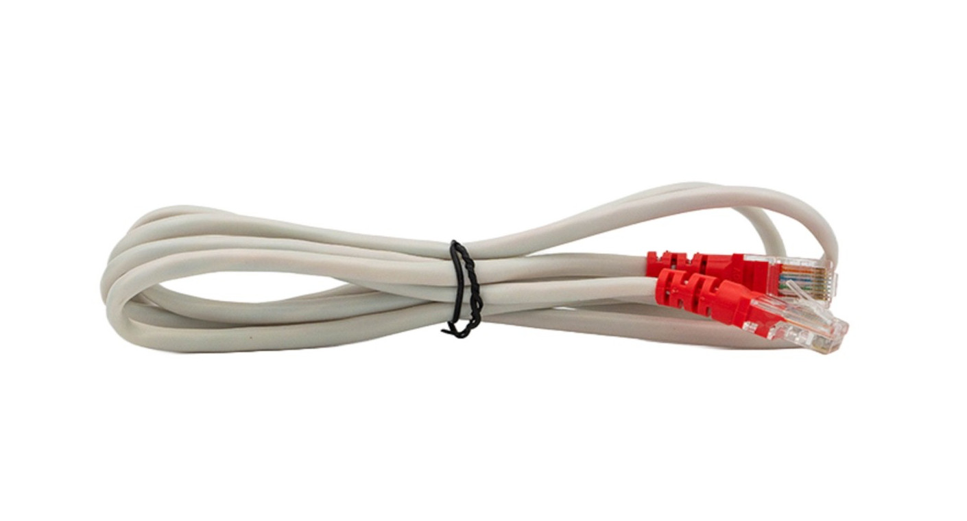 Cat 6 White Ethernet Networking Cable 6 ft RJ45 Male To Male Connection