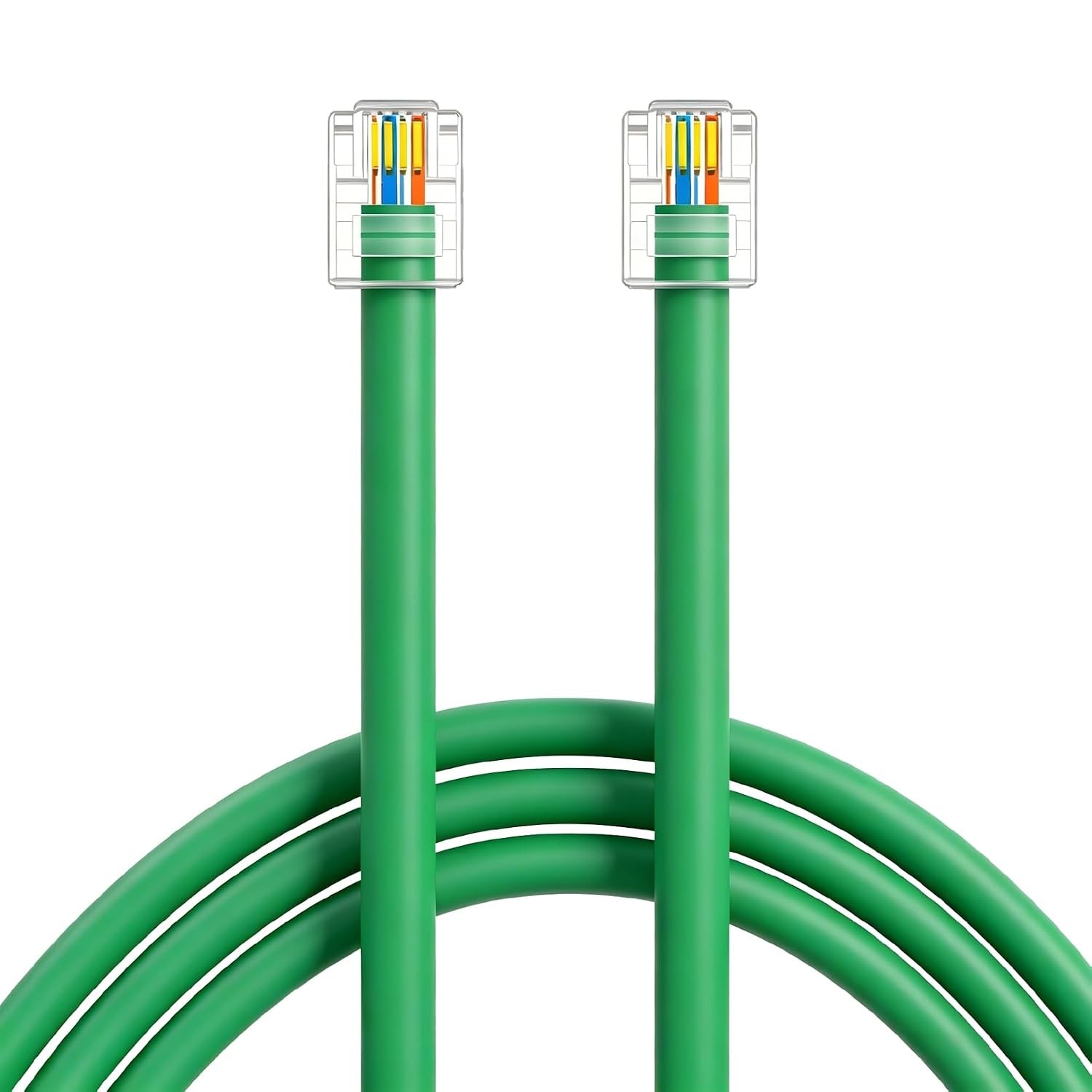CAT5E RJ11 Data Cable DSL Cable 6ft for DSL Modem – 6 Feet | High-Speed Heavy