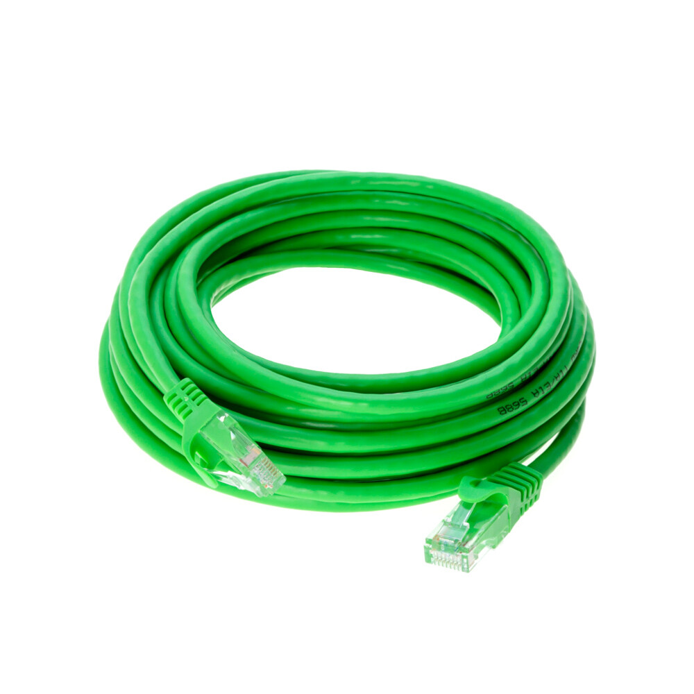 CAT6 GREEN Ethernet Cable CAT 6 Lan Network RJ-45 Internet Router Patch Cord LOT