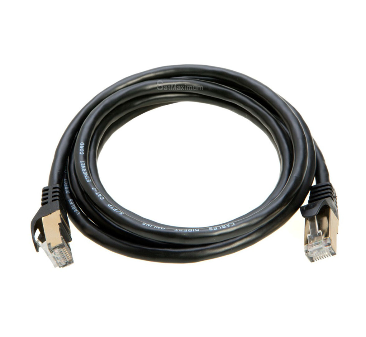 Cat7 Ethernet Network Cable High Speed Shielded LAN Wire Patch Cord RJ45 – LOT