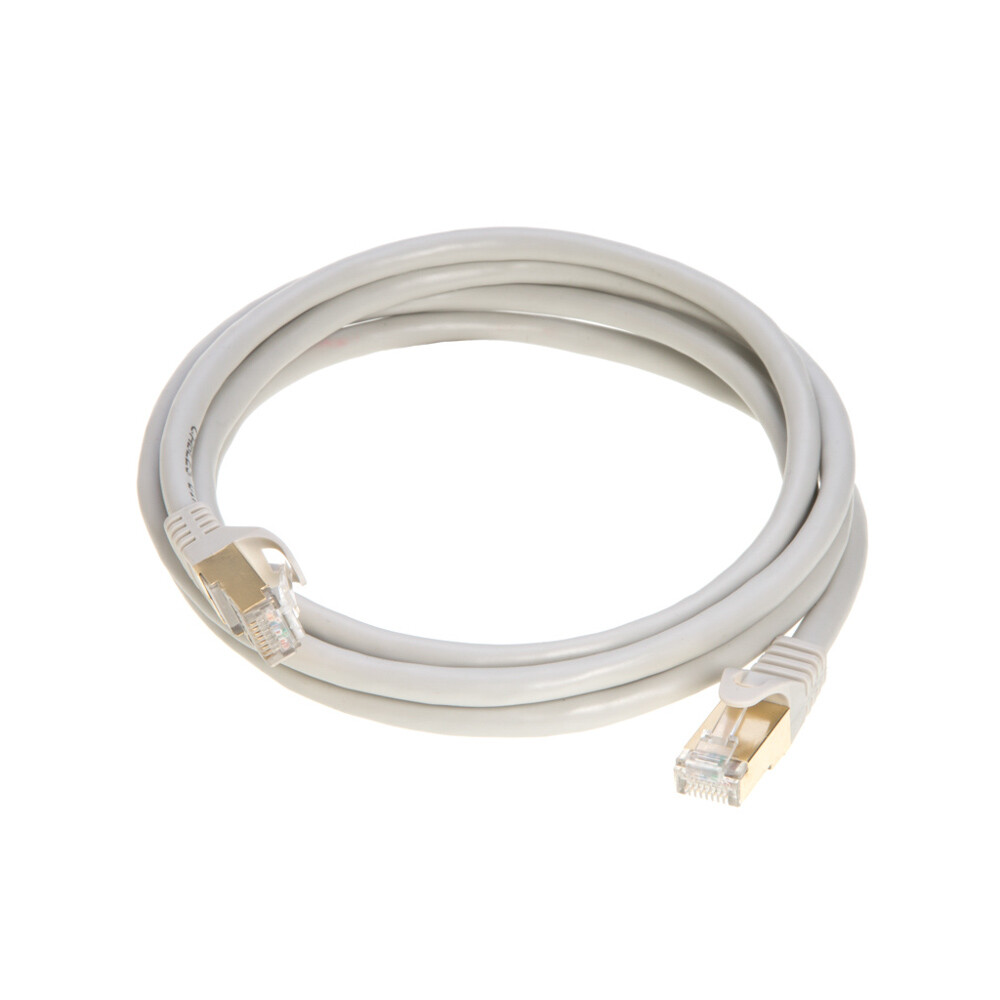 Cat7 Cable Ethernet Network High Speed Patch Cord Gray 6FT- 25FT Multi Pack LOT