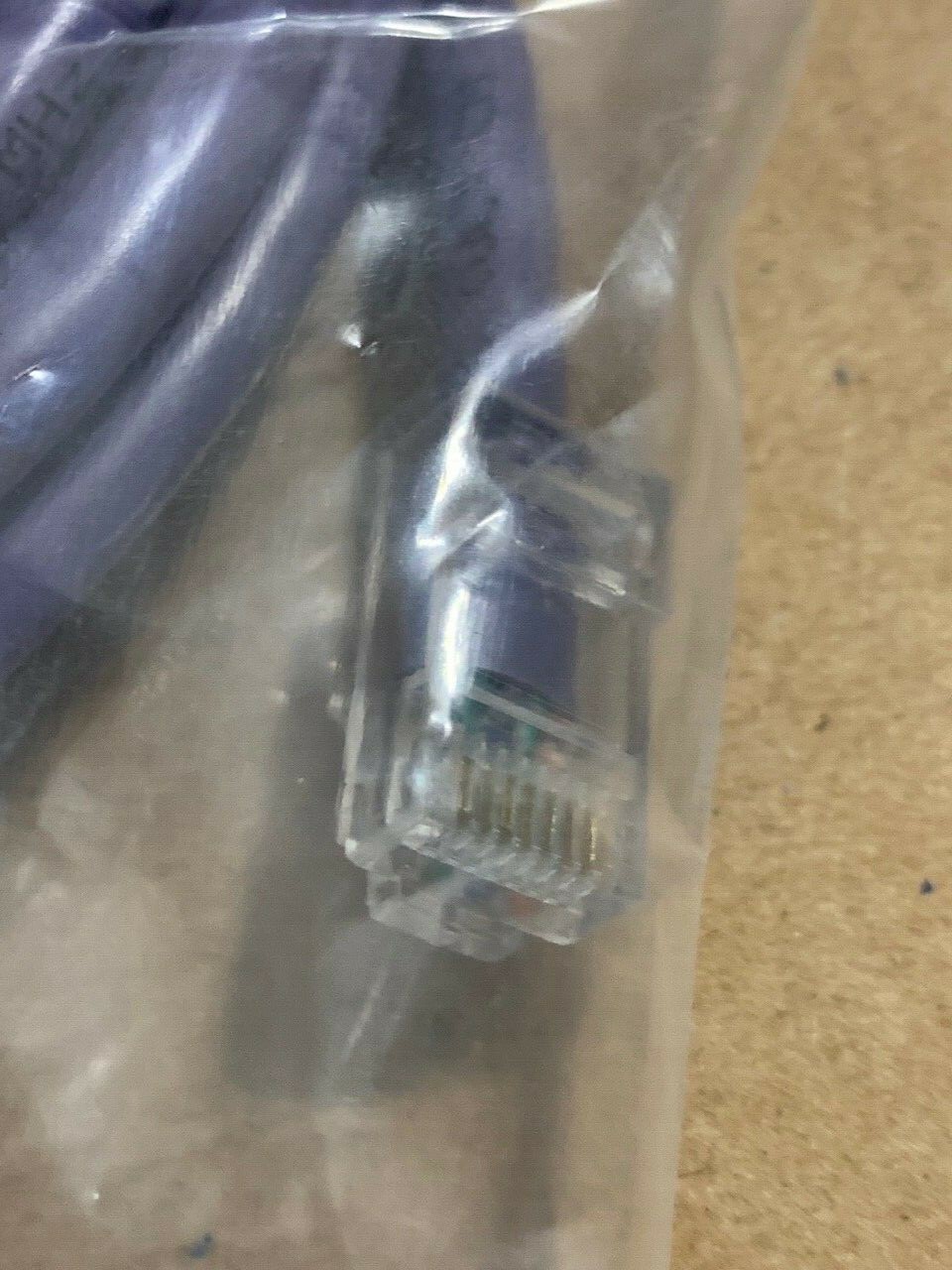LOT OF TWO (2) 10ft Category 6 Ethernet Cable CAT 6 UL & ETL Verified RoHS NEW