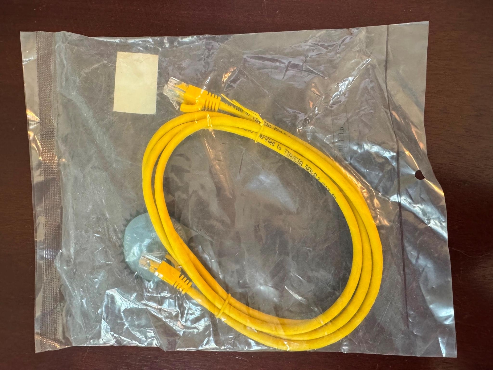 Jdi Technologies LAN Category Cat-5e – 5′ Yellow Ethernet Cable Part: PC5-YL-05