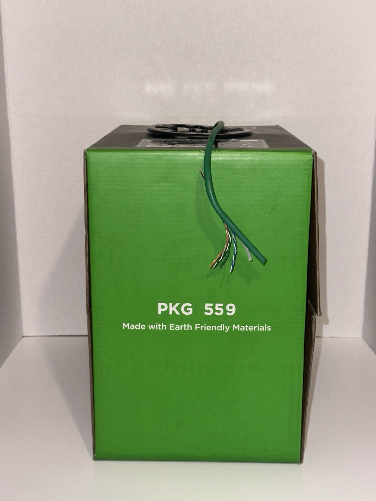 Syston Cat 6e Ethernet Cable 500 ft CMR UTP 23 AWG 600 MHz Bulk Bare Copper Wire