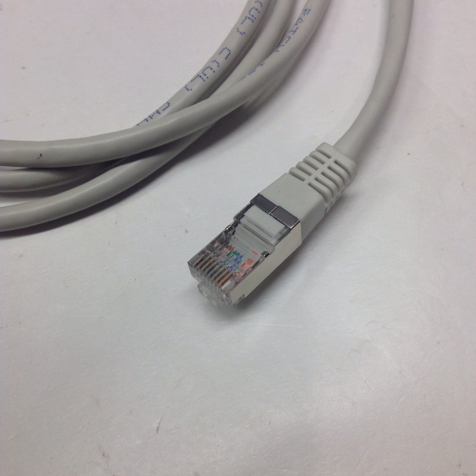 New 5ft Cat5E Sheilded Cable NEW GRAY Network Computer LOT of 30
