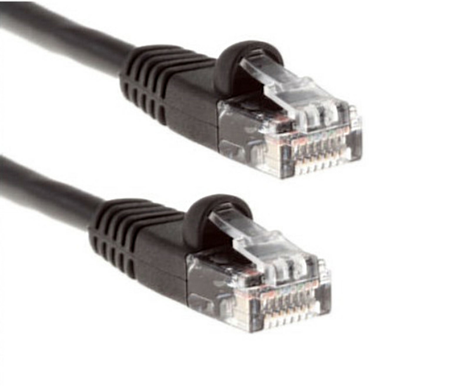 JDI (PC6-BK-05) 5′ Universal Snagless Ethernet Patch Cable, CAT6, (Lot of 10)