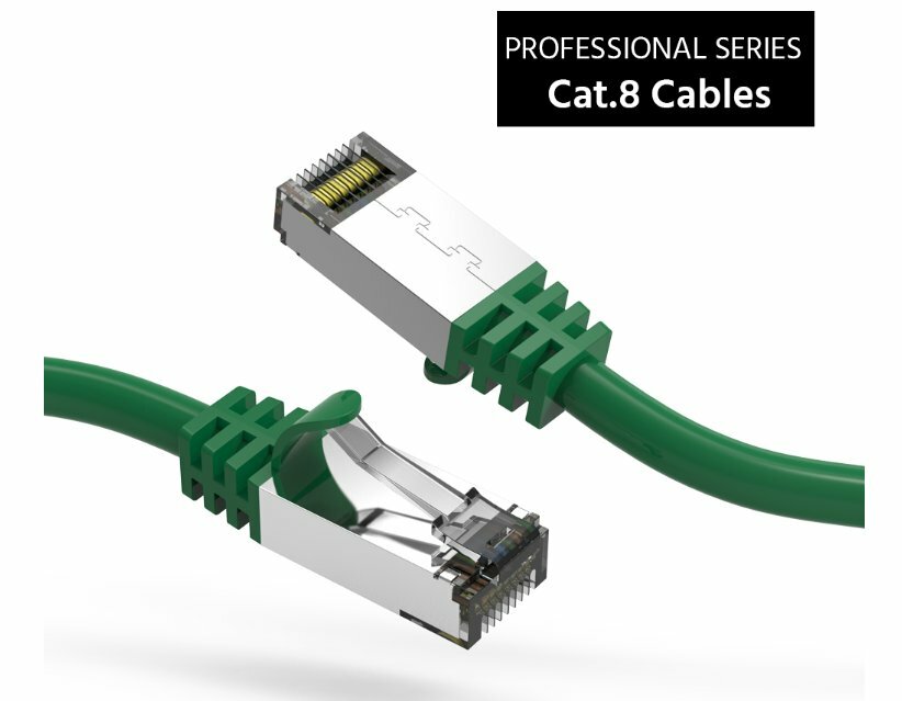 5x Cat.8 Shielded 40Gbps CAT 8 Ethernet Cable RJ45 1Ft 2Ft 3Ft 5Ft 7Ft 10Ft lot