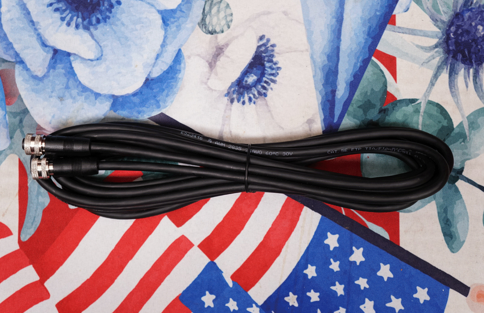 CAT 5E FTP TIA/ETA -568B 2 4PRS cable FT2 E523416 24AWG 30V