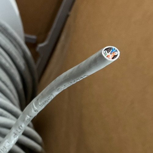 Tripp Lite CAT-6 PVC Bulk Cable – 1000 feet gray N222-01K-GY ✨🔥NEW OPEN BOX!🔥✨