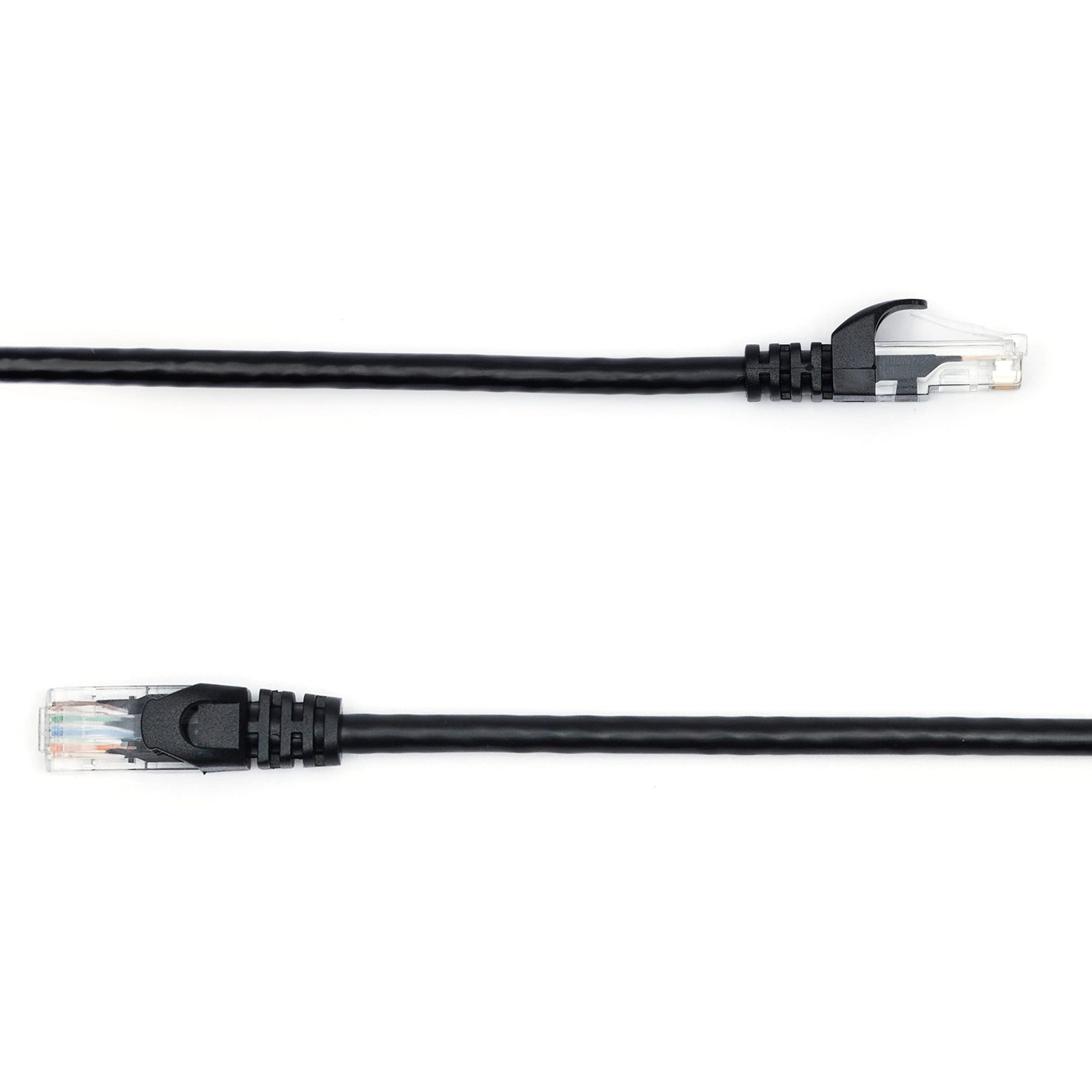 Amazon Basics RJ45 Cat 6 Ethernet Patch Cable, 10Gbps 10 Feet, Black