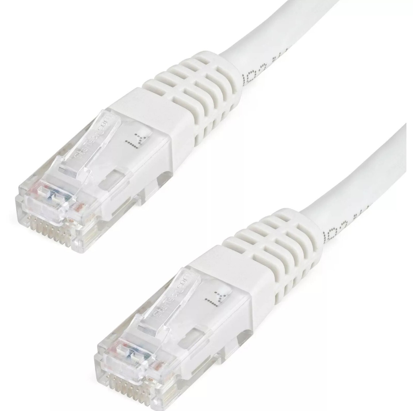 Startech 25 Ft White Cat6 Utp Patch Cable – 1 X Rj-45 Male Network – 1 X Rj-45