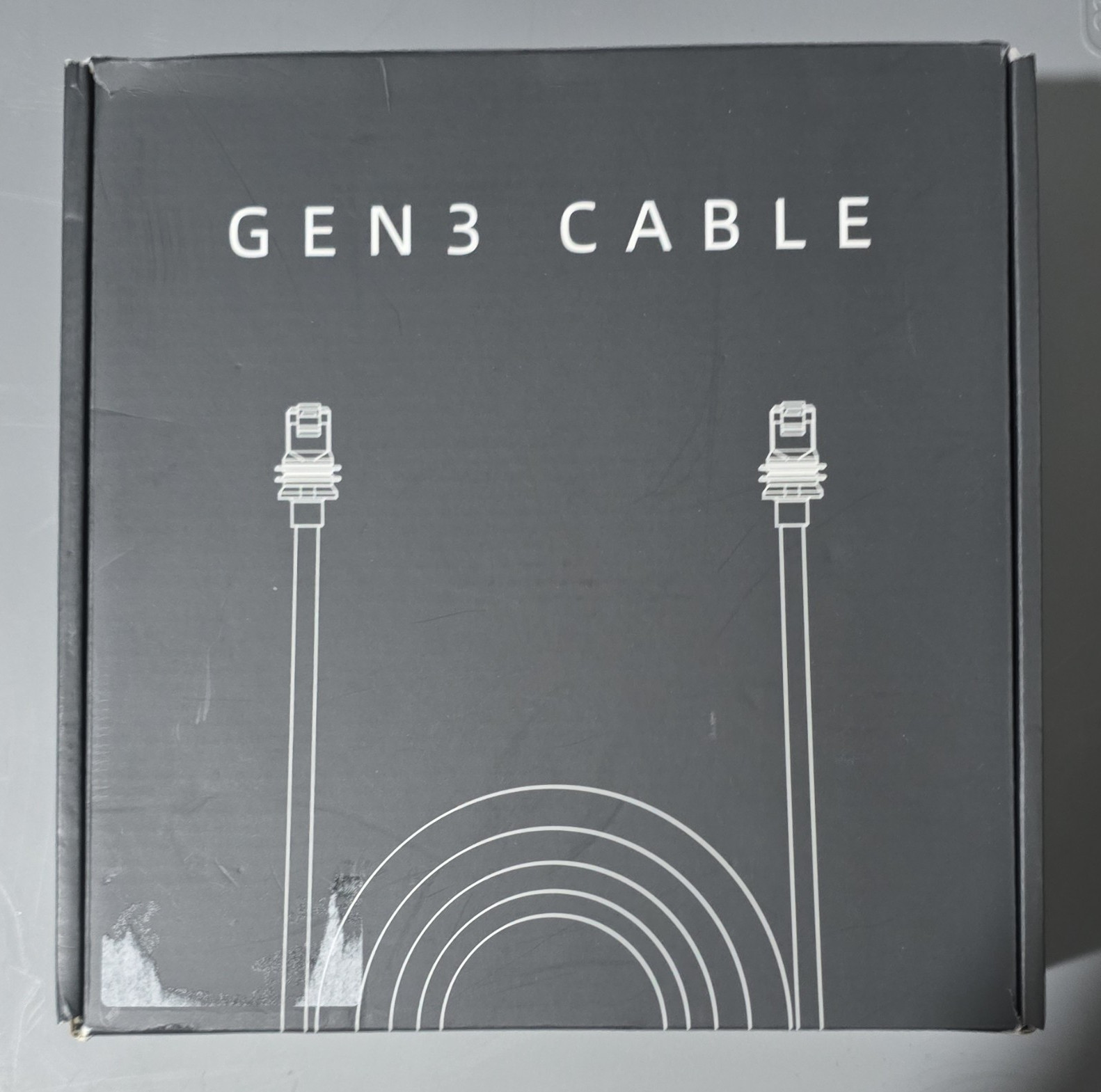 Gen3 RJ45 to RJ45 Ethernet Cable Black, Universal Compatible, Gen3 Model