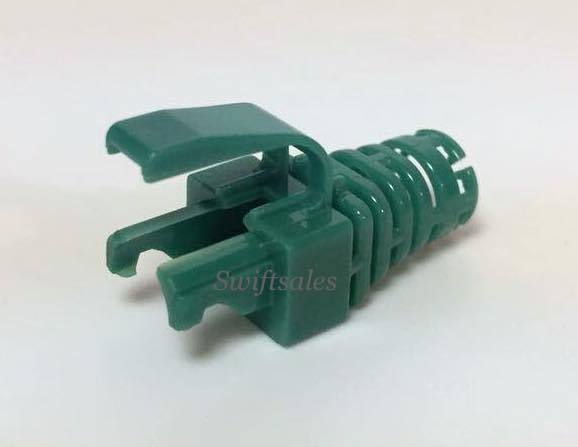 BAFO Slimline Snagless Boot Type B Network Ethernet Cable Cat5/6 100 Piece Packs