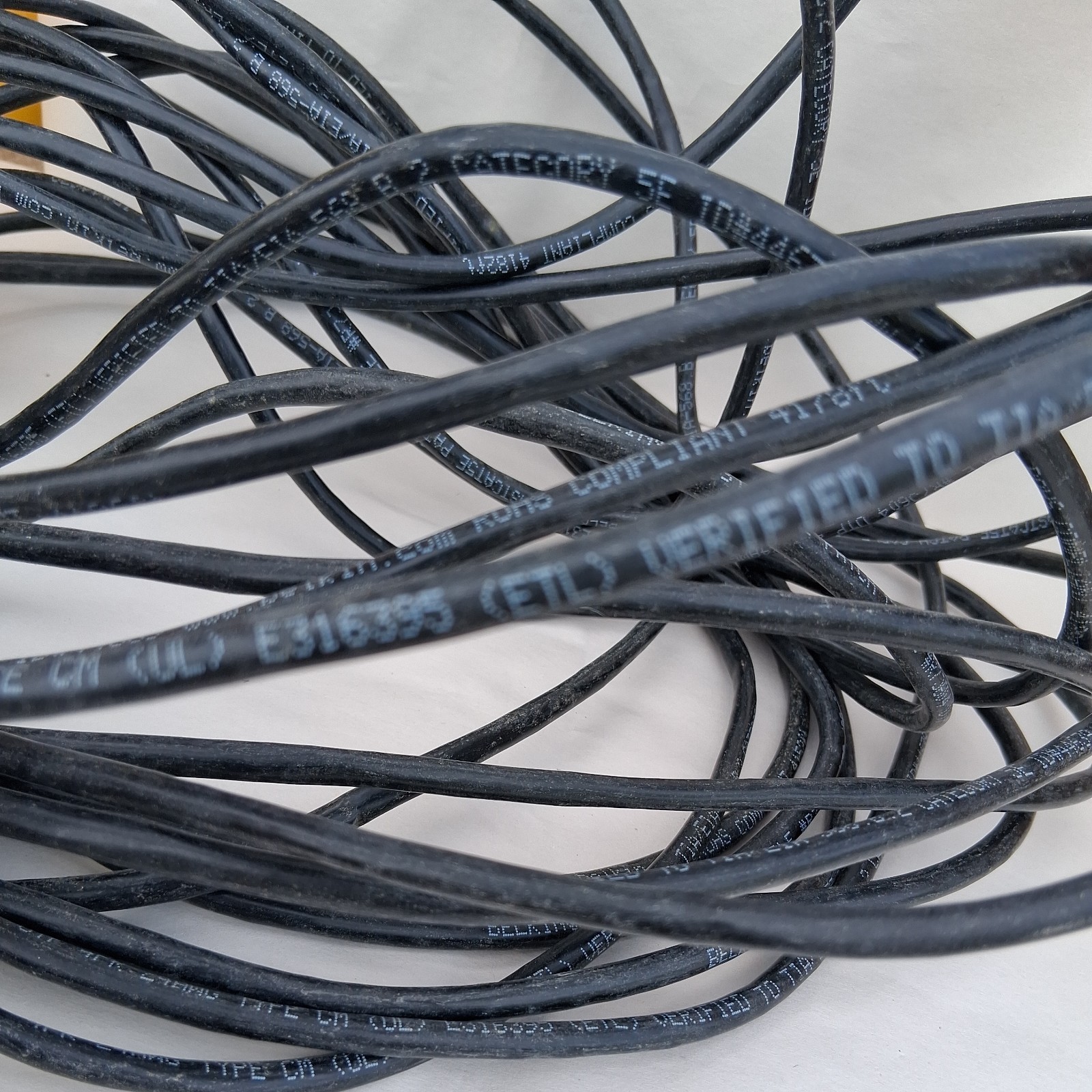 Belkin Category 5e Cat5e Gigabit 1Gbps Ethernet LAN Network Cable 50ft 15m
