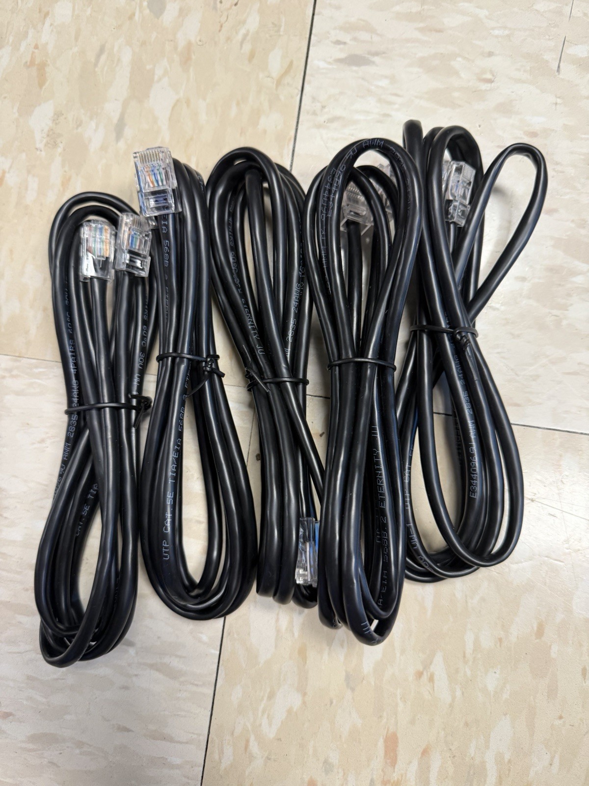Universal Ethernet Patch (CAT5e) Cable (6FT) – Black