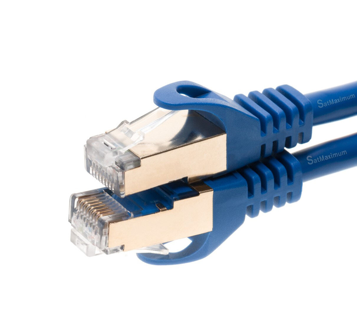 Cat7 S/FTP Ethernet Network Cable High Speed LAN Patch Cord Blue 6ft-20ft LOT