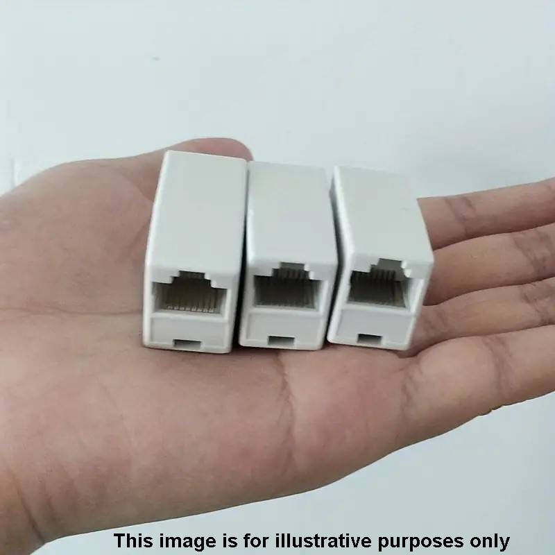 【NEW】RJ45 COUPLER, 3-PACK HIGH-SPEED ETHERNET CABLE EXTENDER CONNECTORS