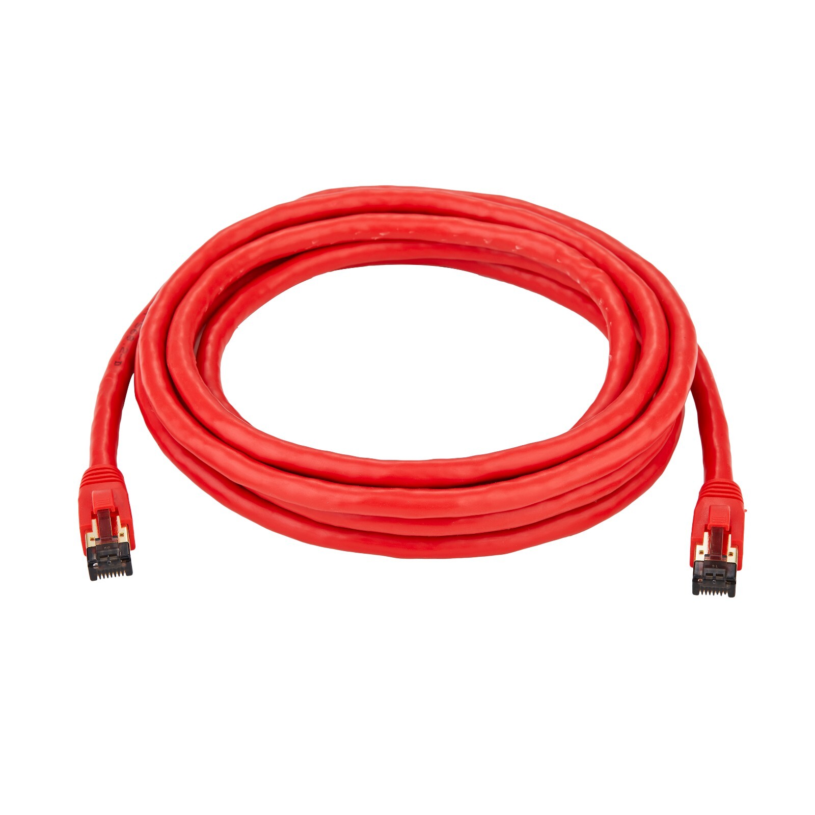 Cat8 SFTP High Speed Ethernet Patch Cord 2GHz LAN Wire 0.5FT- 75FT Red Multi LOT