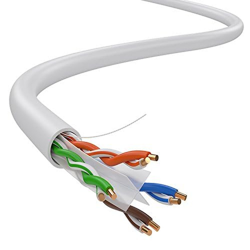 CAT6 1000Ft Solid UTP 23AWG Ethernet Cable 550Mhz Bulk Network LAN Wire 1000-Fee