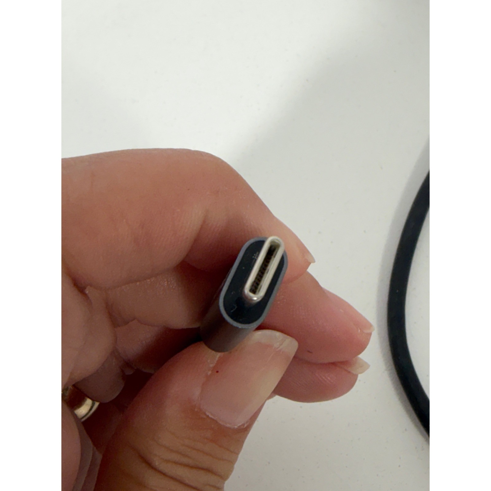 TeckNet USB-C to Gigabit Ethernet RJ45 LAN Adapter Space Gray ECR01799 2 Pack