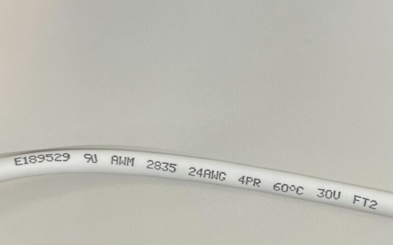 Vega Tech Ethernet Cable 5ft Cat5e RJ-45 ETL Verified TIA/EIA 568B.2 24AWG 4PR