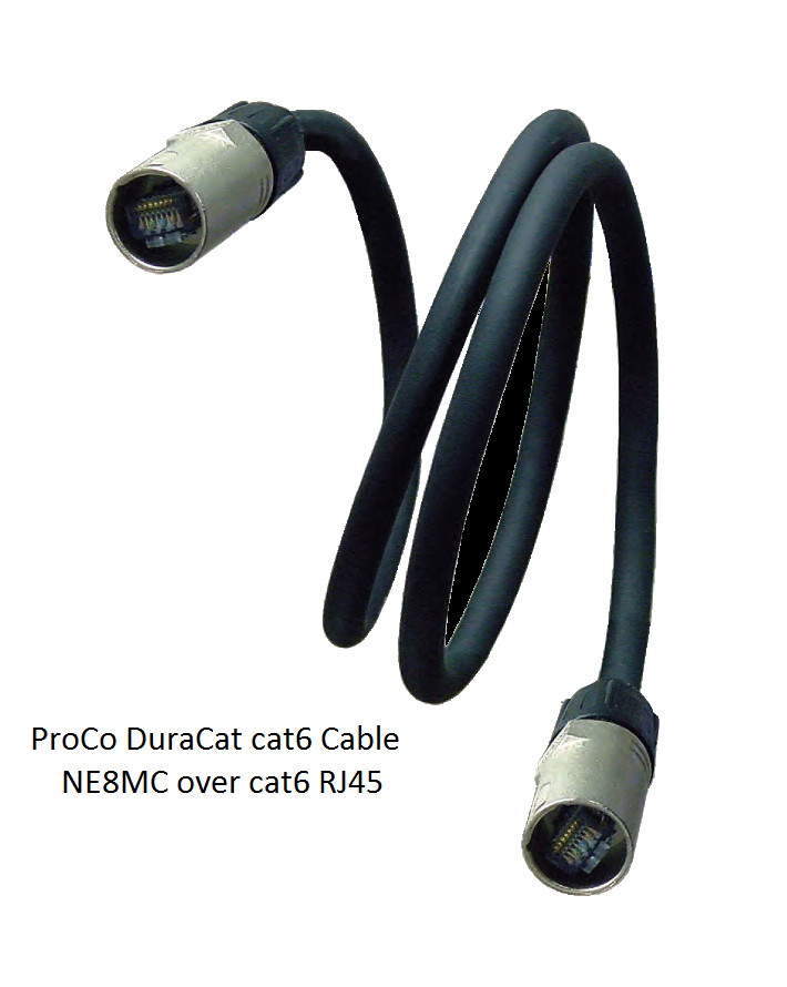 NEW! PROCO 20 ft DURACAT-20NN cat6 UTP Digital Patch Cable Ships Free to US Zips