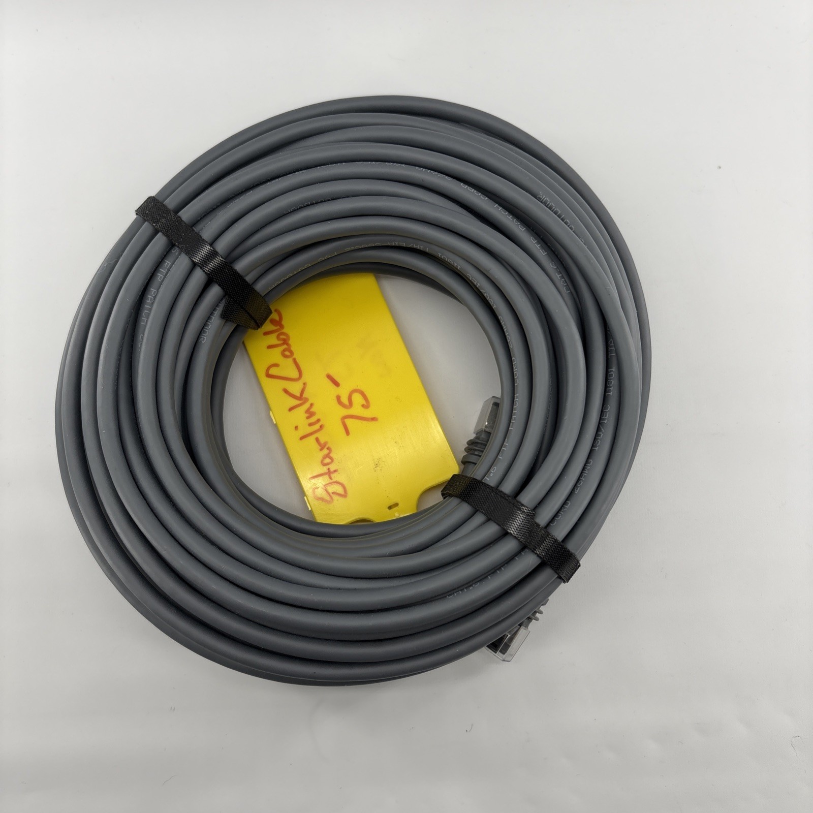 Starlink 75′ Cat 6 FTP Patch Cord 26AWG ISO/IEC 11801 TIA/EIA-568C.2 PVC Outdoor
