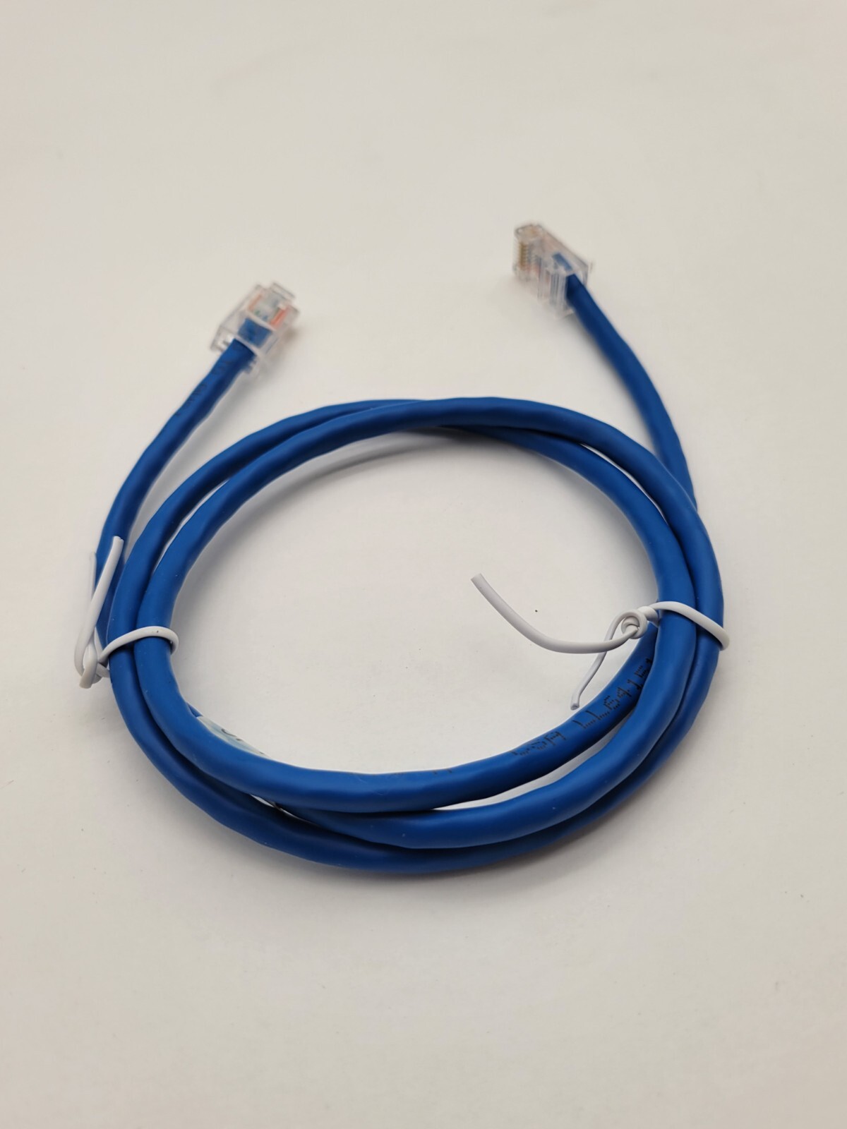 Quiktron 560-110-003 Non Booted Cable Patch Cord Value Series 3-Feet 24 AWG Blue