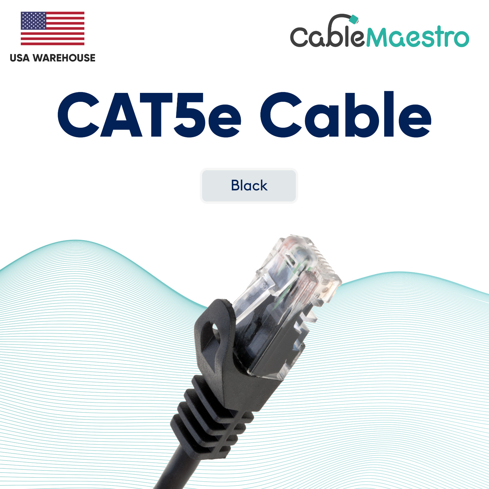 CAT5 Ethernet Internet Cable Network 1.5 3 5 7 10 15 25 30 50 75 100 200 Lot