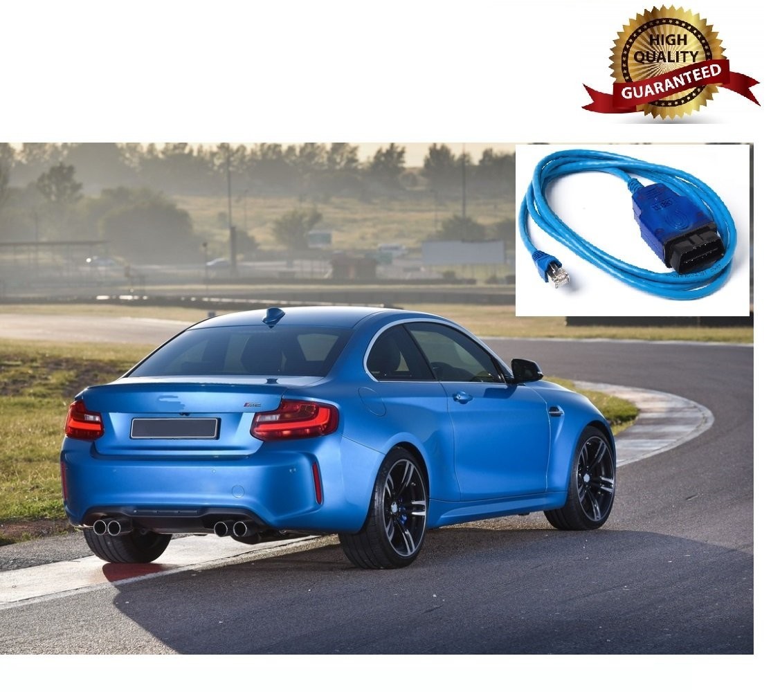2M Cat 6 RJ45 ENET to OBD2 Cable for BMW Coding and Diagnostics – High Quality!