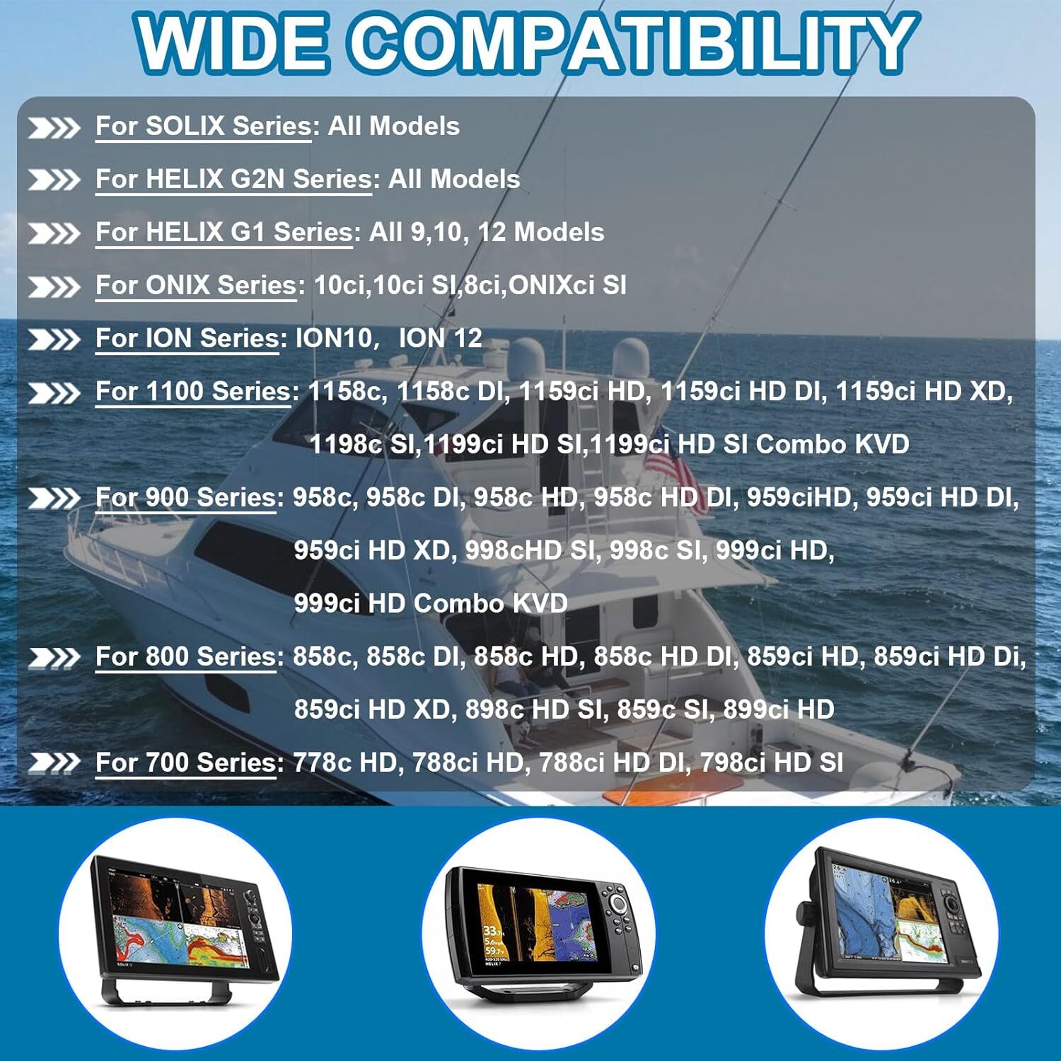 720073-3 20 Feet Ethernet Cable AS EC 20E for Humminbird for Helix, APEX, SOLIX
