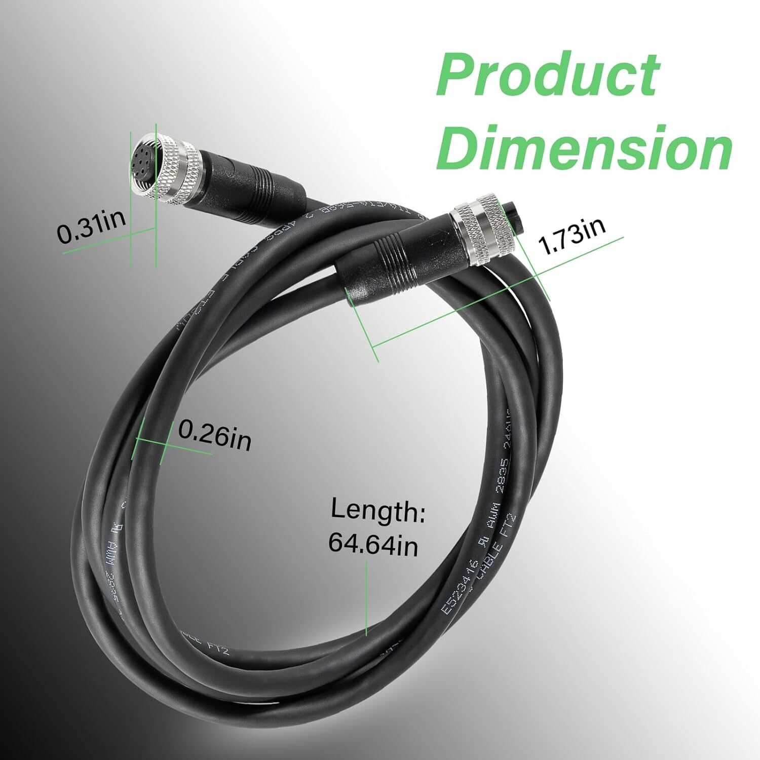 720073-6 5 Foot Ethernet Cable AS EC 5E for Humminbird Helix APEX SOLIX Onix