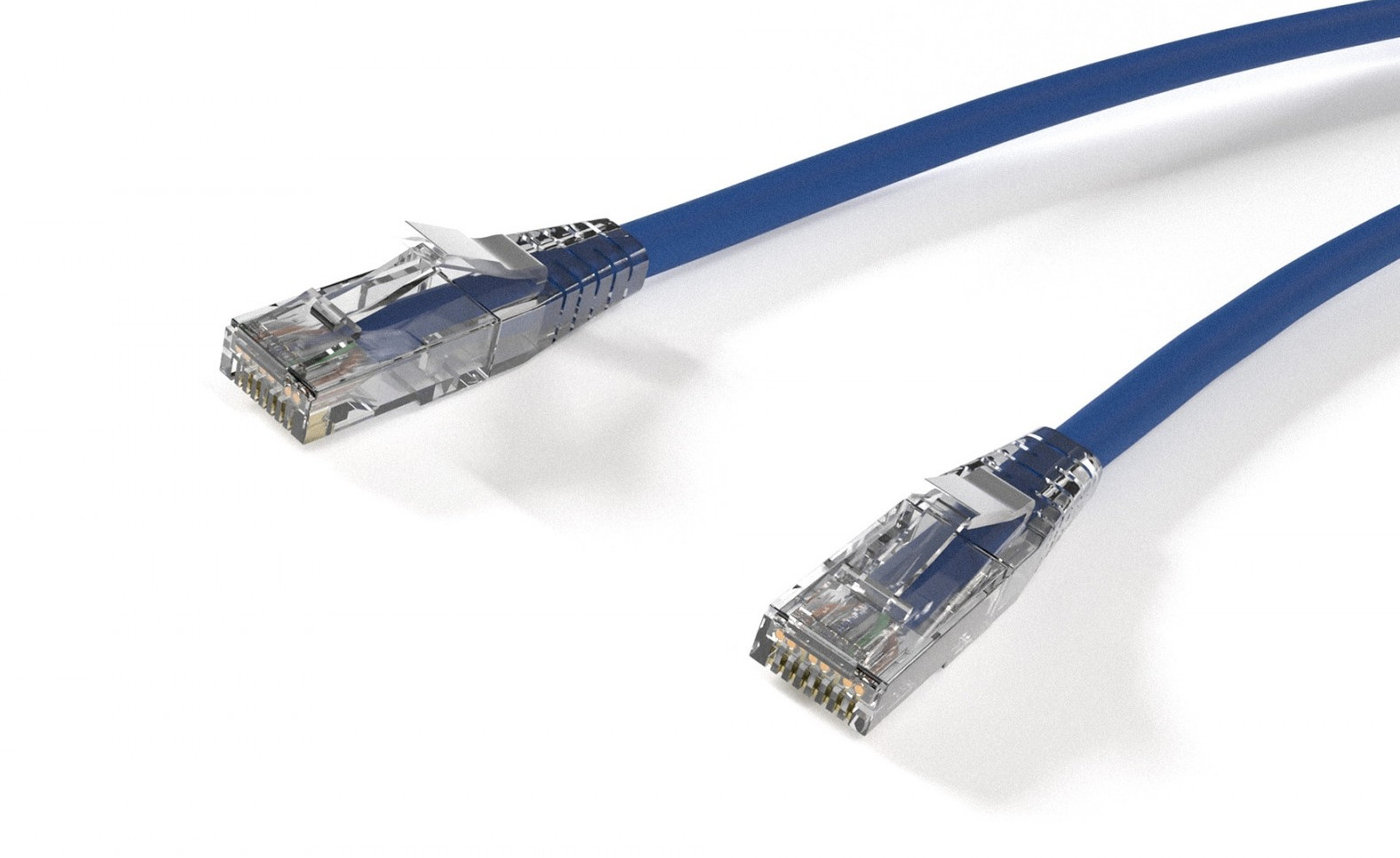 Cat6 UTP patch cable clear boot 6in 1ft 2ft 3ft 5ft 6ft 7ft 10ft Lot of 1, 5, 10