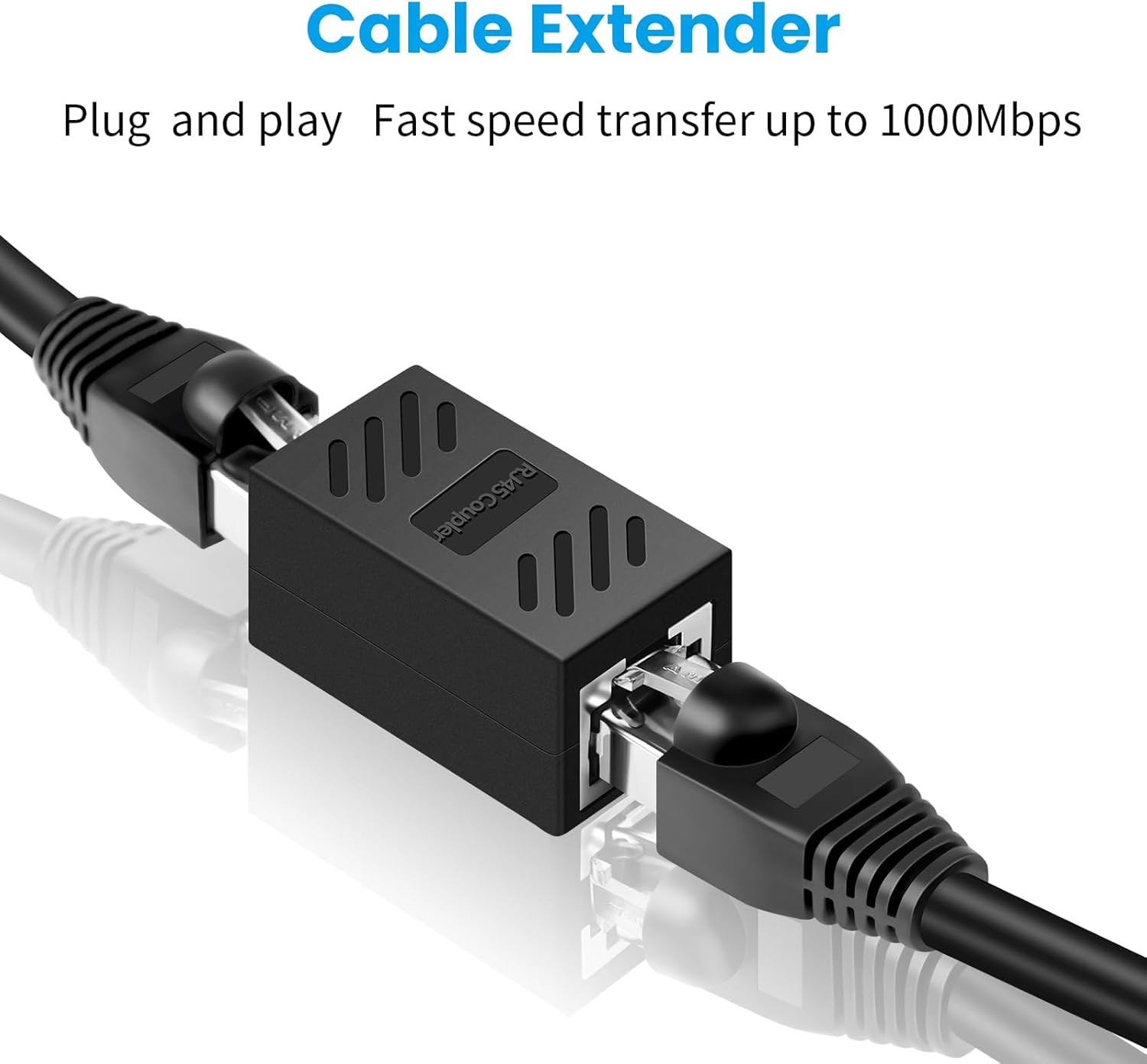 RJ45 Coupler, Ethernet Coupler-Female to Female Internet Network Cable Extend…