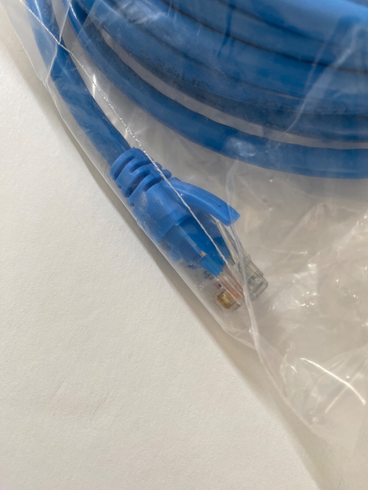 Network Cable 14ft 5m Blue Cat6 Ethernet Patch Cable 24AWG Ecofriendly PVE Cord