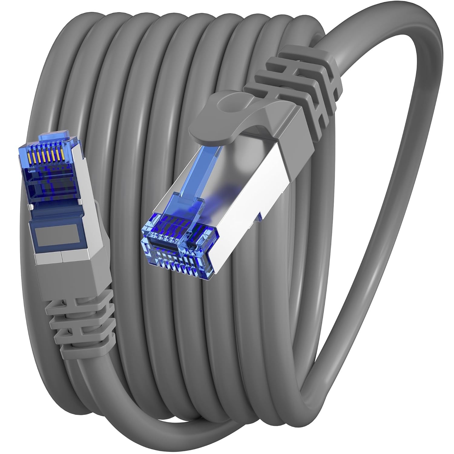 100ft Cat 6 FTP Shielded Ethernet Cable 23AWG Indoor Outdoor Ethernet Cable